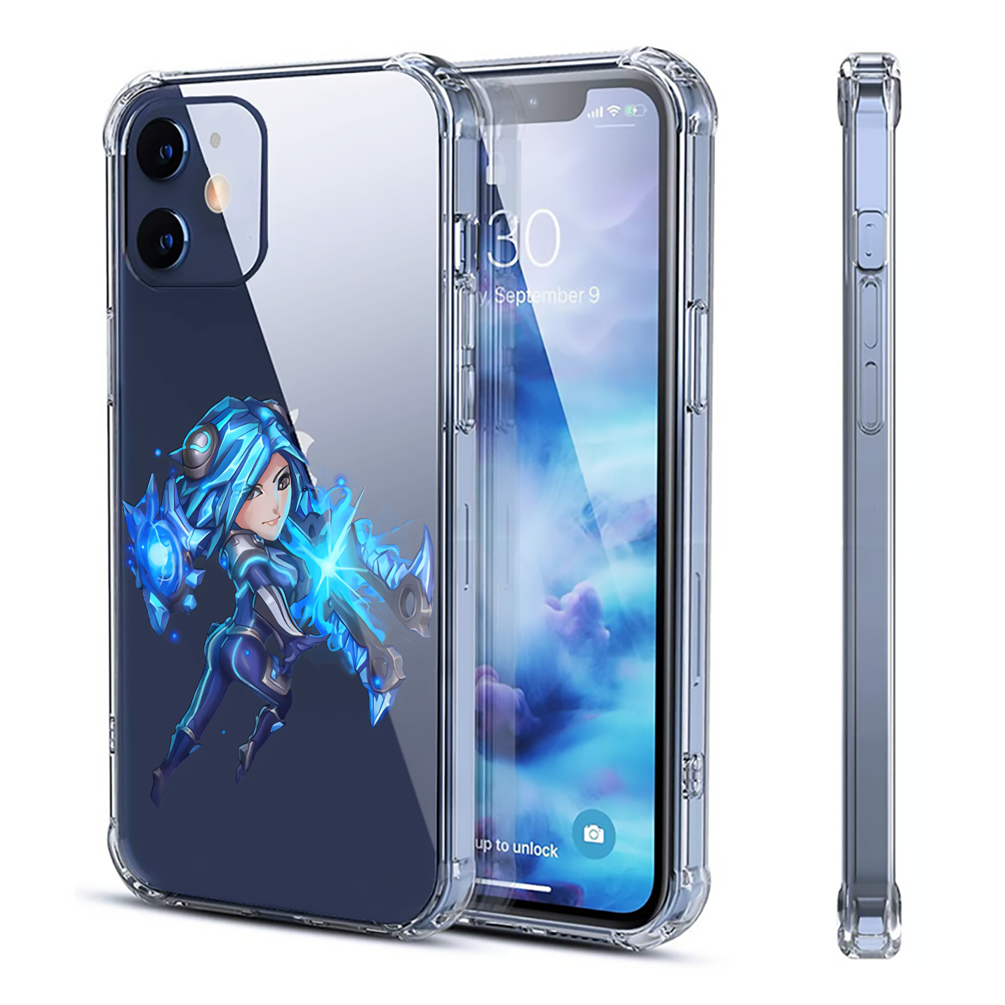 （画像用） リーグ・オブ・レジェンド League of Legends LOL 【iPhone 12シリーズ対応】透明スマホケース（クリアソフトケース）